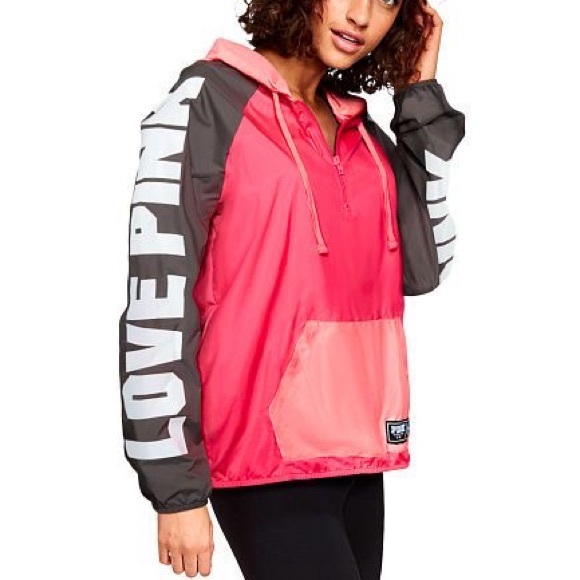 PINK Victoria's Secret Jackets & Blazers - NWT Victoria’s Secret PINK Anorak Windbreaker Jacket | Size XS/S